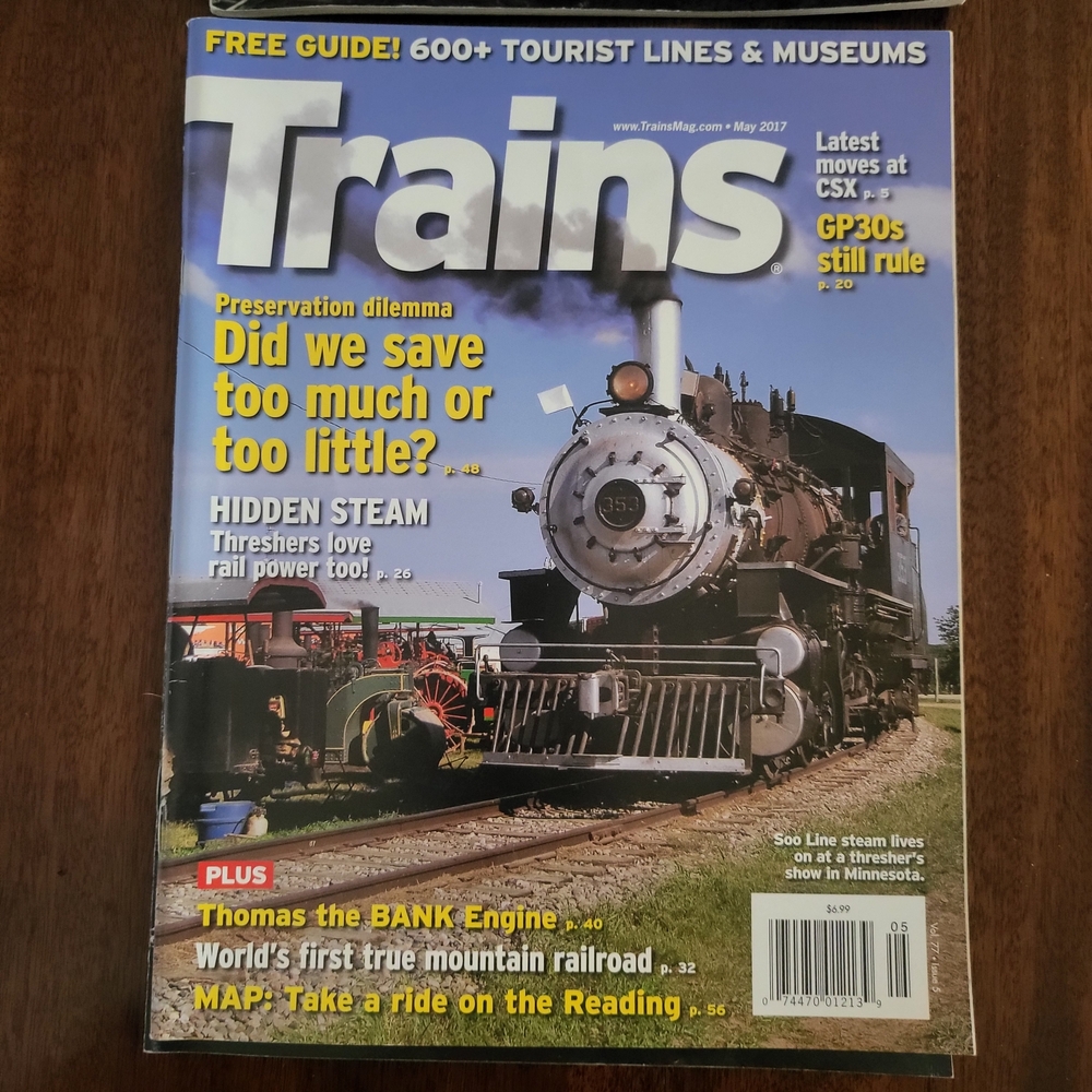 2016/2017 Trains Magazine Collection - Picture 8 of 11